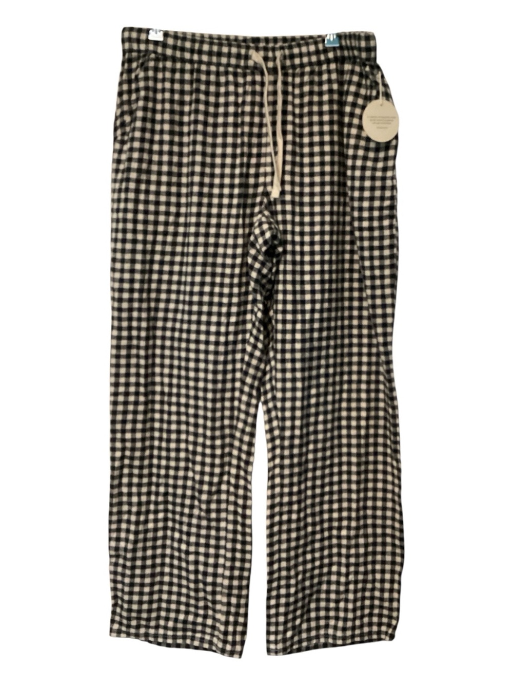 Unisex Cozy Gingham Flannel Pant-2-NWT